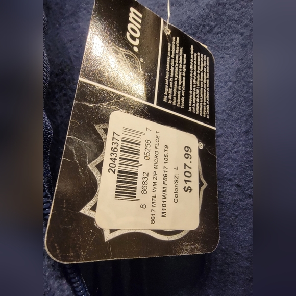 BNWT Montreal Canadiens Micro Fleece Sweater - Picture 2 of 7